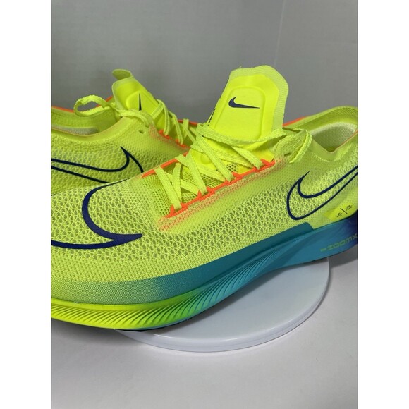 Nike ZoomX Streakfly Volt Running Shoe Men’s 12 Bright Crimson Yellow DJ6566-700 - Picture 6 of 16